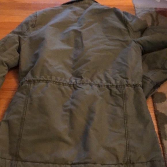 Abercrombie and Fitch Sherpa lined cargo jacket - Picture 4 of 4